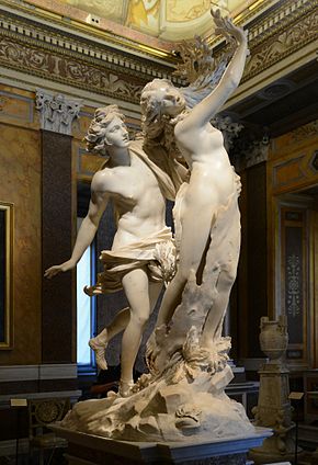 Apollo und Daphni von Bernini